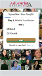 Mobile Screenshot of adventistdatinguk.com